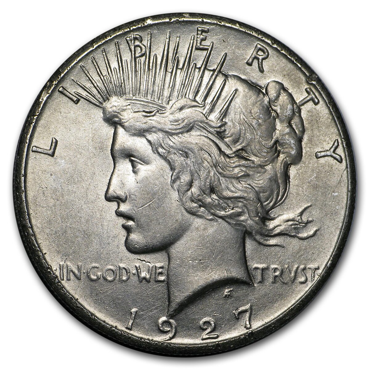1927 Peace Dollar XF