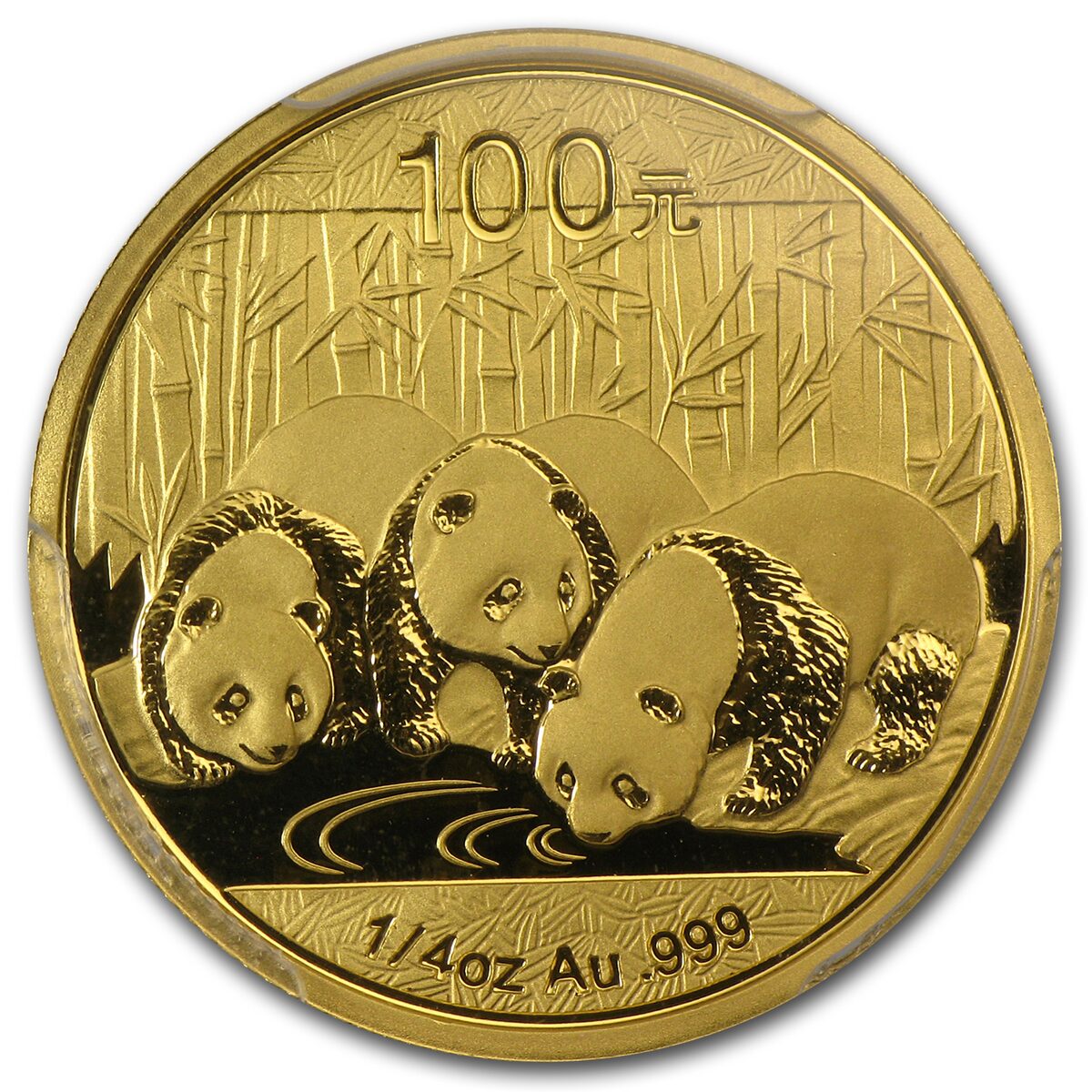2013 China 1/4 oz Gold Panda MS-70 PCGS (FirstStrike®)