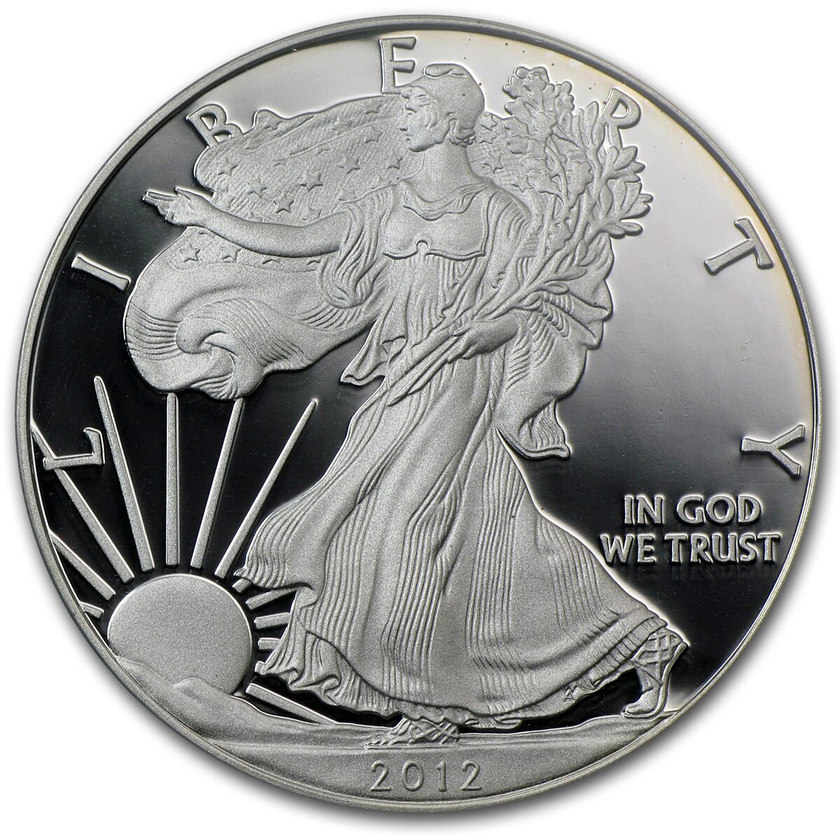2012-S Proof American Silver Eagle PR-69 PCGS (75th Anniv)