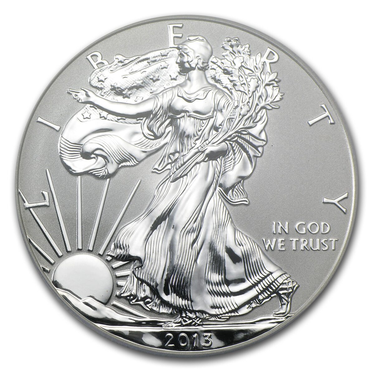 2013-W Reverse Proof Silver Eagle PR-70 PCGS (FirstStrike®)