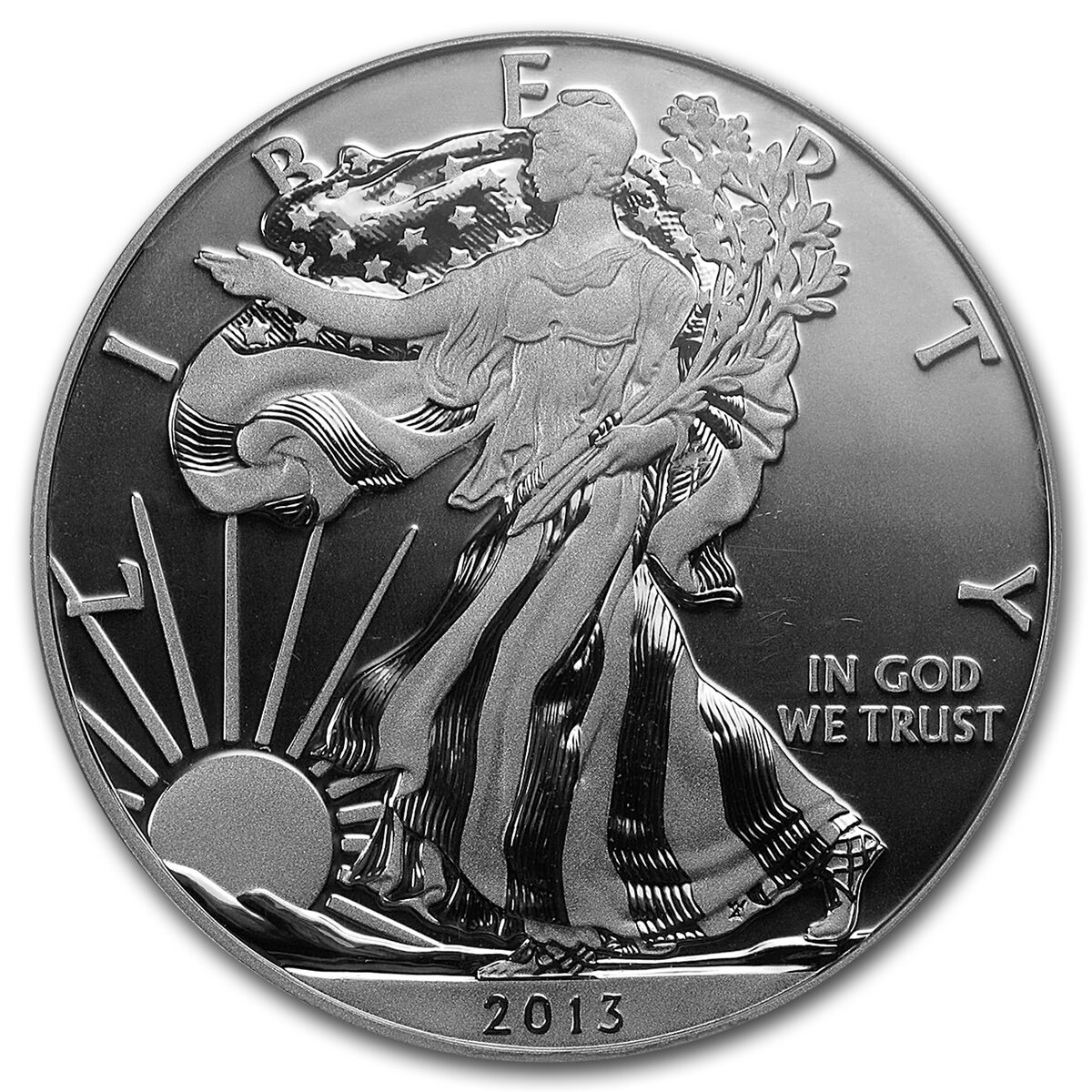 2013-W Silver Eagle MS-70 PCGS (FS, Enhanced Finish)