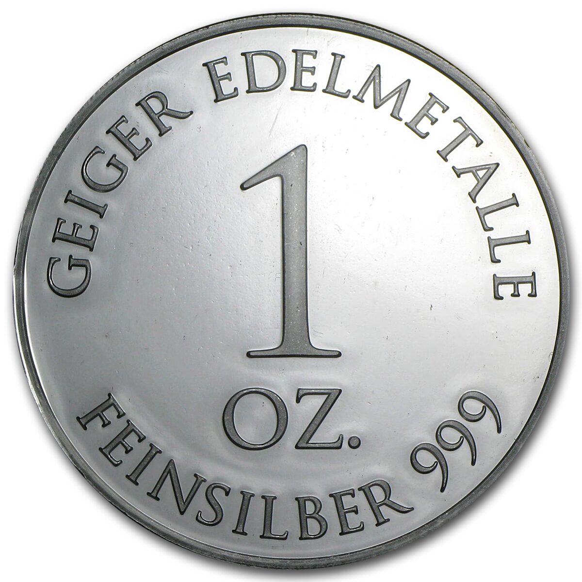 1 oz Silver Round - Geiger Edelmetalle