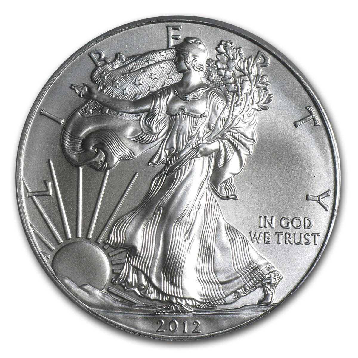 2012 American Silver Eagle MS-69 PCGS