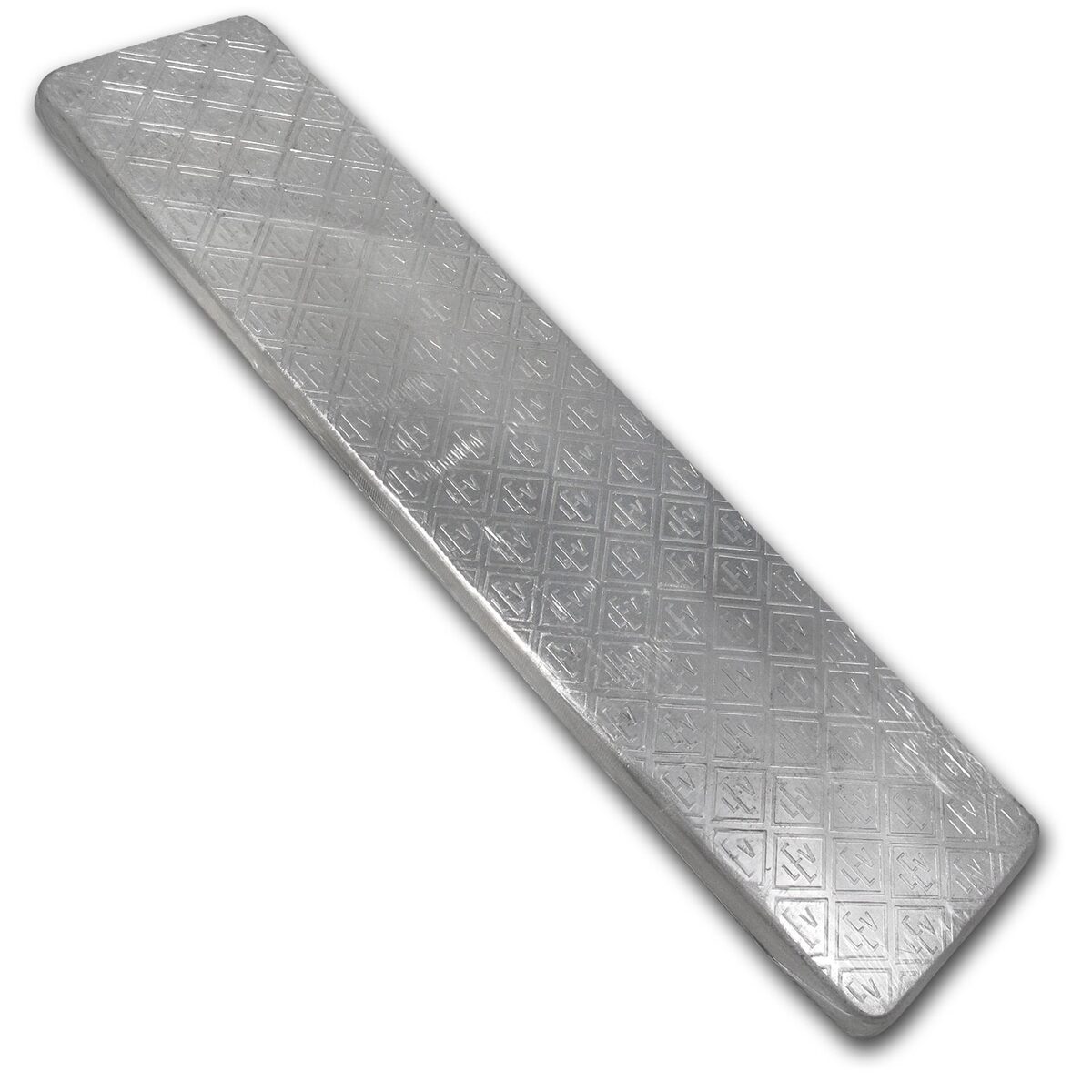 100 oz Silver Bar - Geiger (1st Gen Design, Security Line Series)