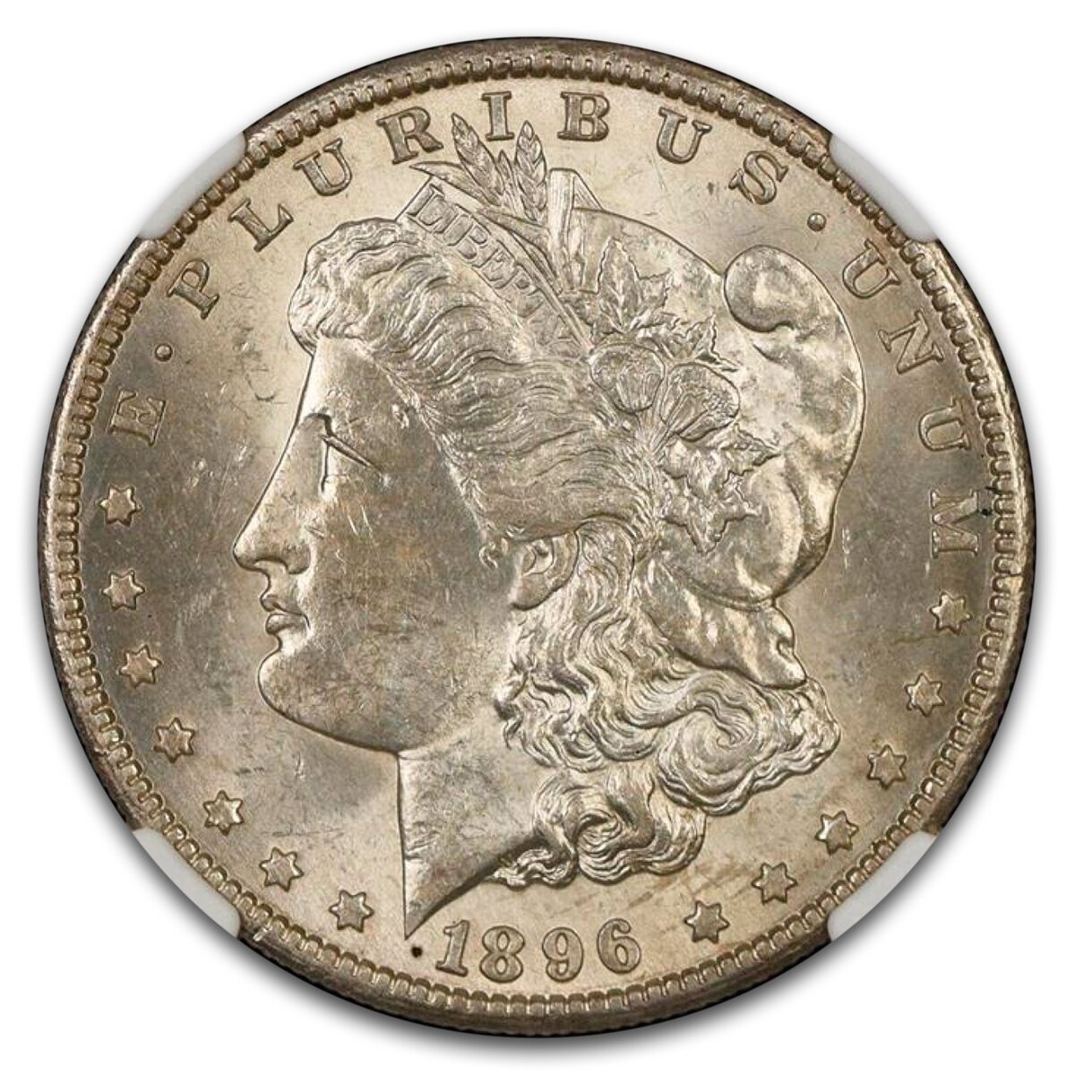 1896-O Morgan Dollar MS-61 NGC