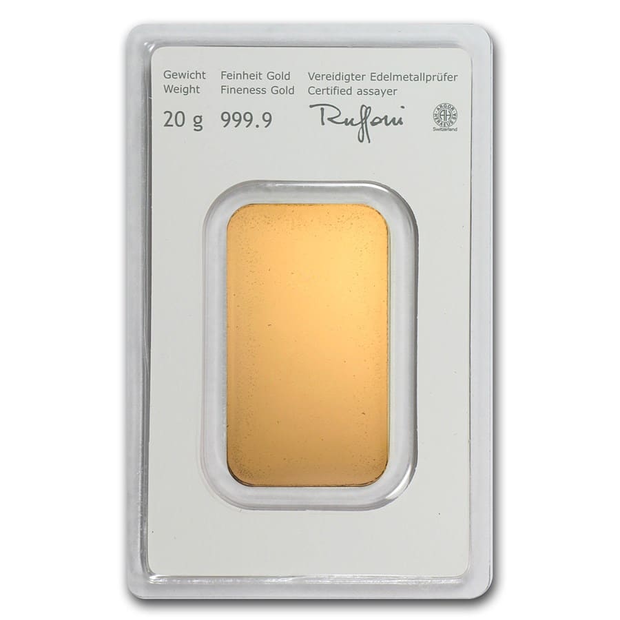 20 gram Gold Bar - Austrian Mint (In Assay)