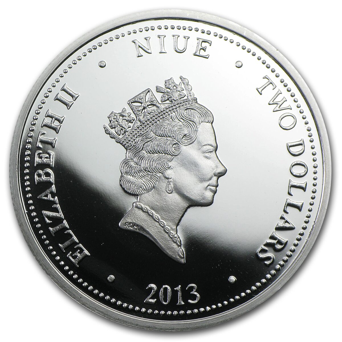 2013 Niue 1 oz Silver 50 Years of Spider-Man (COA Signed-Lee)