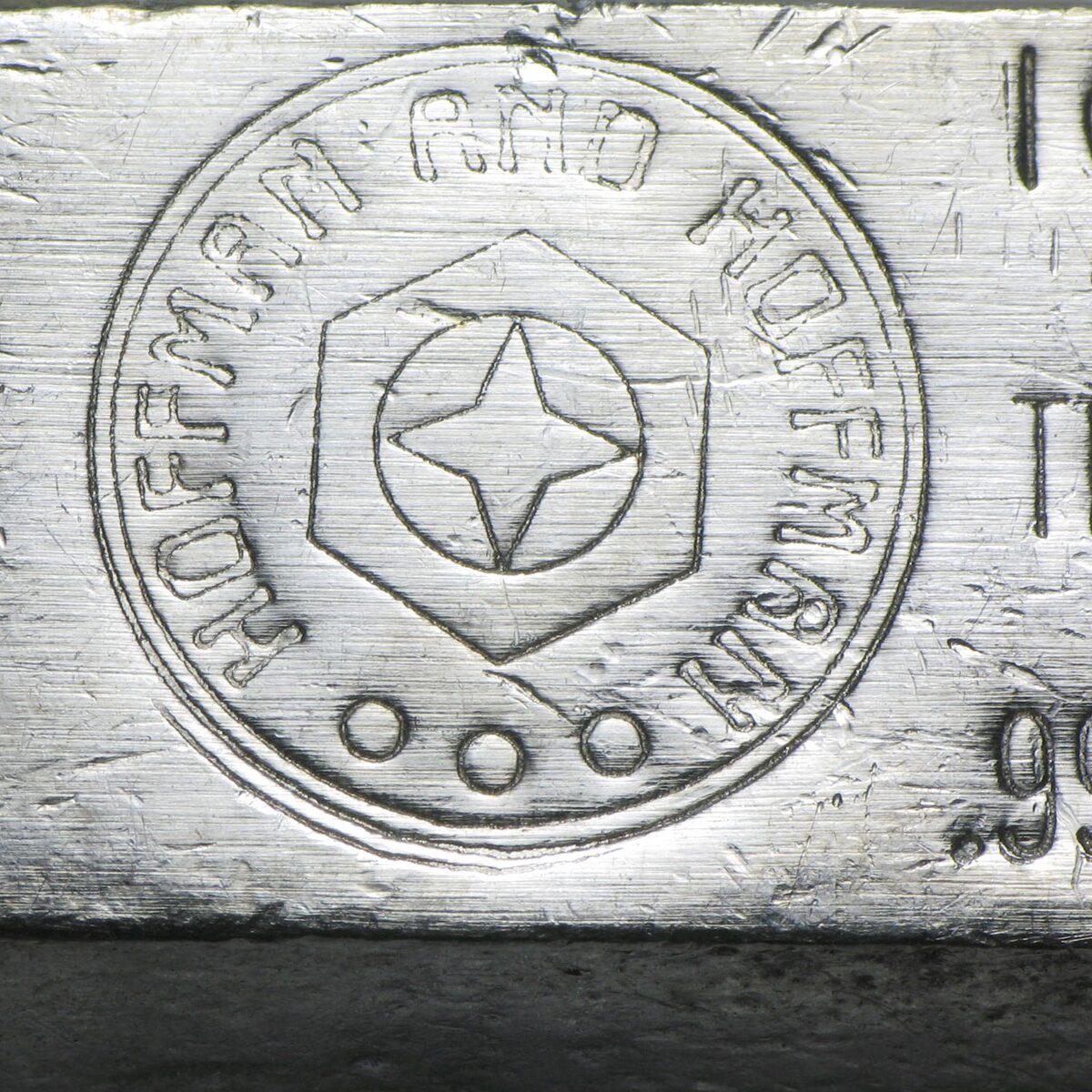 10.21 oz Silver Bar - Hoffman & Hoffman