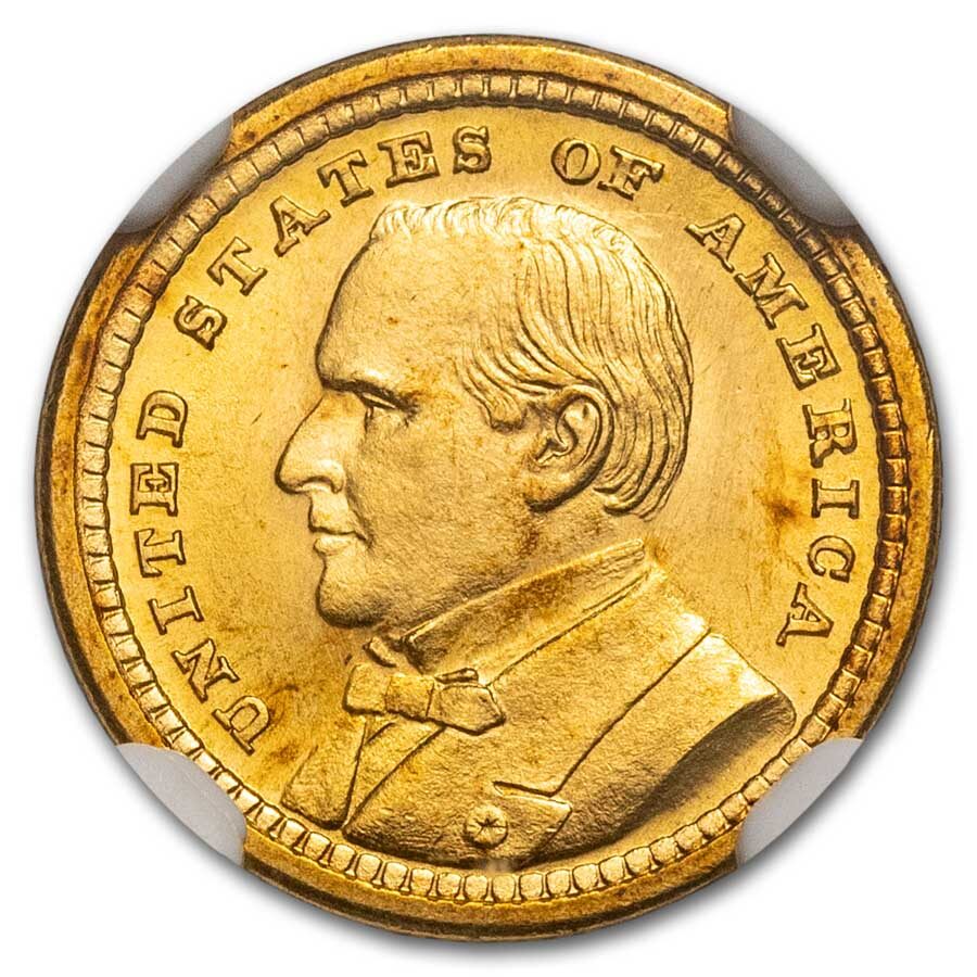 1903 Gold $1.00 Louisiana Purchase McKinley MS-66 NGC