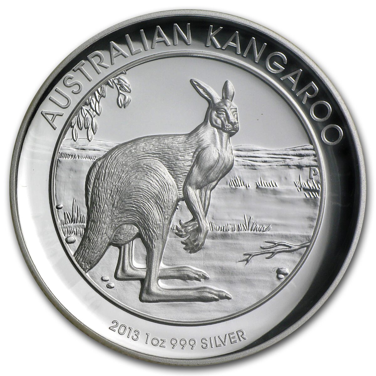 2013 Australia 1 oz Silver Kangaroo PF-69 NGC (High Relief)
