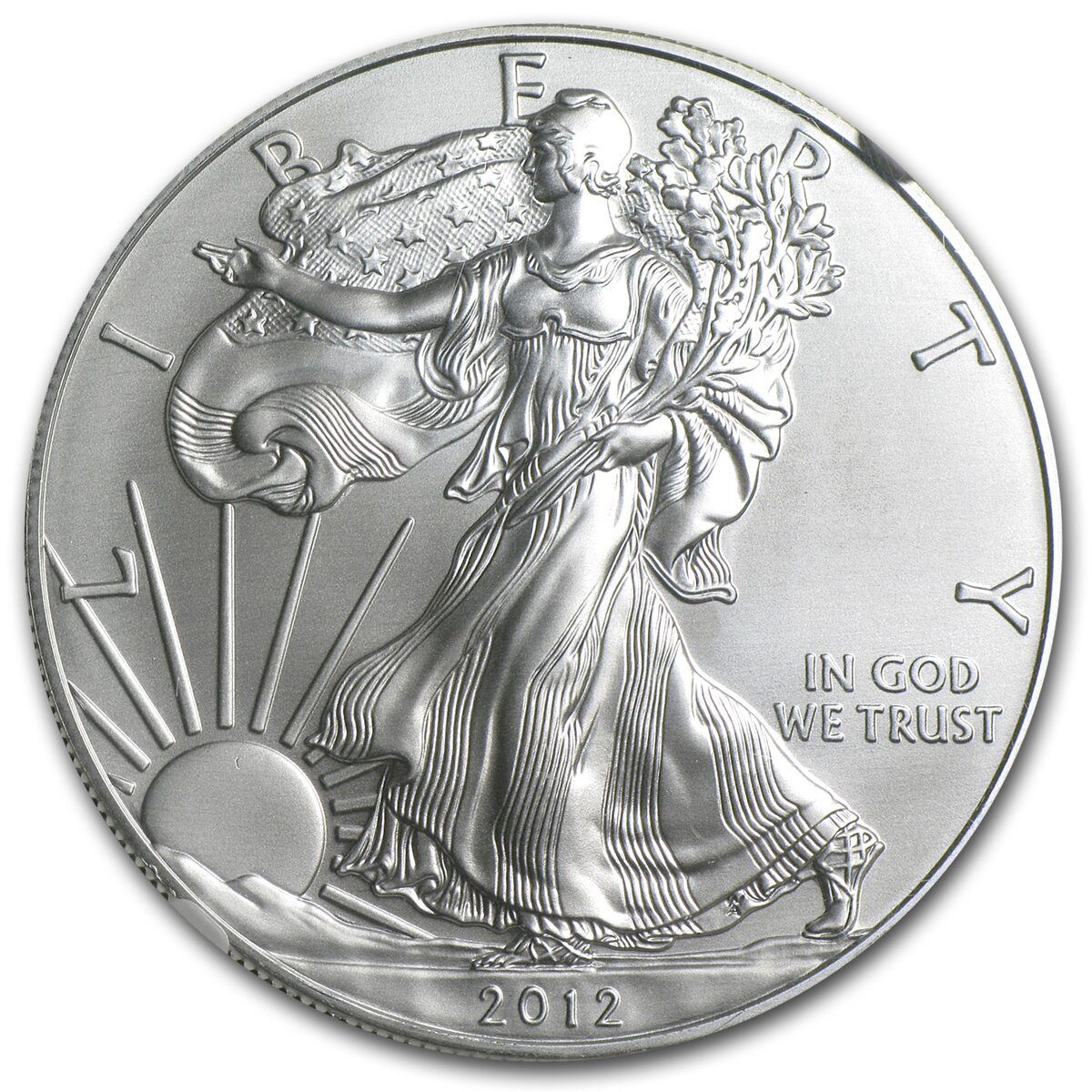 2012 (S) American Silver Eagle MS-70 NGC