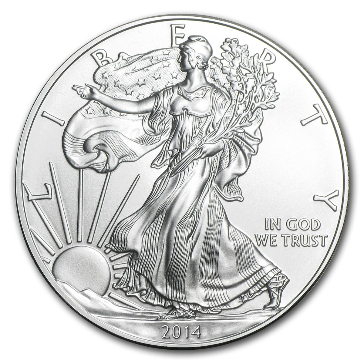 2014 American Silver Eagle MS-70 NGC (Early Releases)