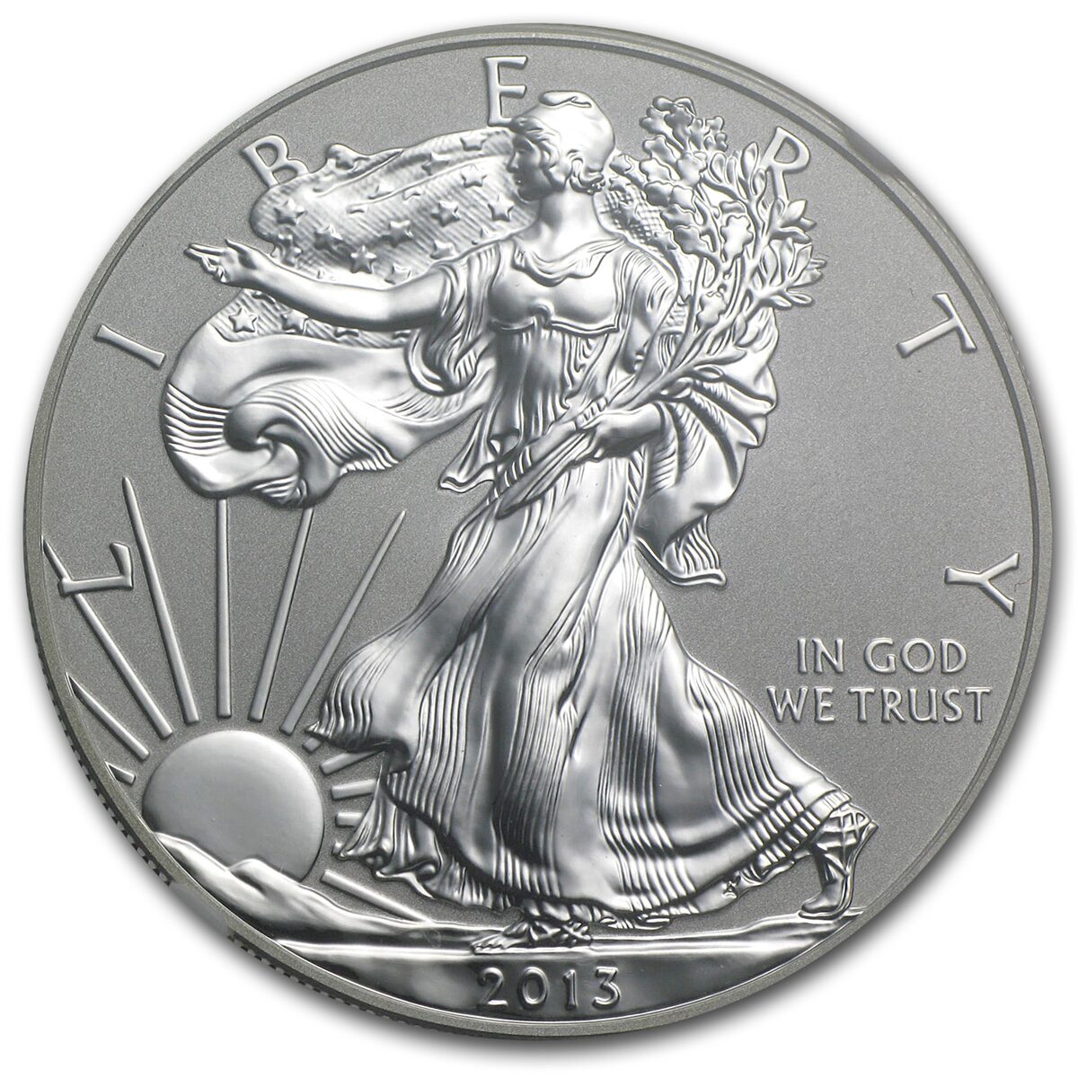 2013-W Reverse Proof American Silver Eagle PF-70 NGC