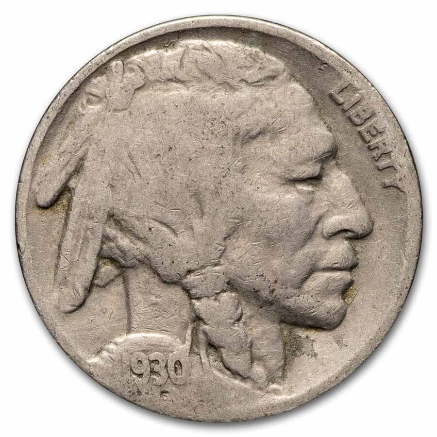 1930 Buffalo Nickel Good+