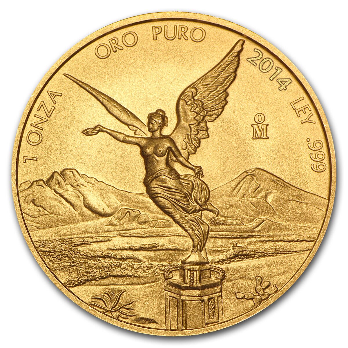 2014 Mexico 1 oz Gold Libertad BU