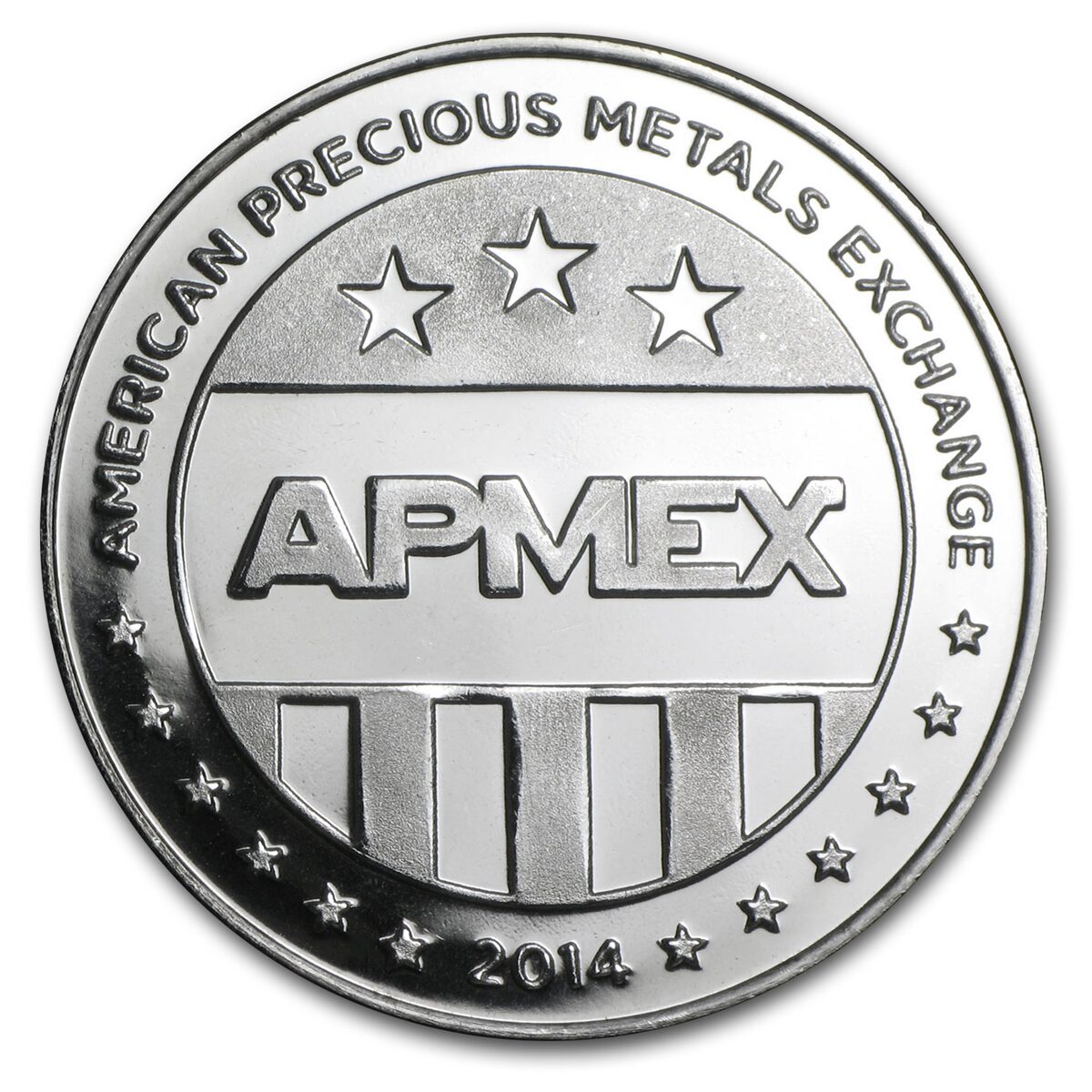 1 oz Silver Round - APMEX (2014 Eagle Eye)