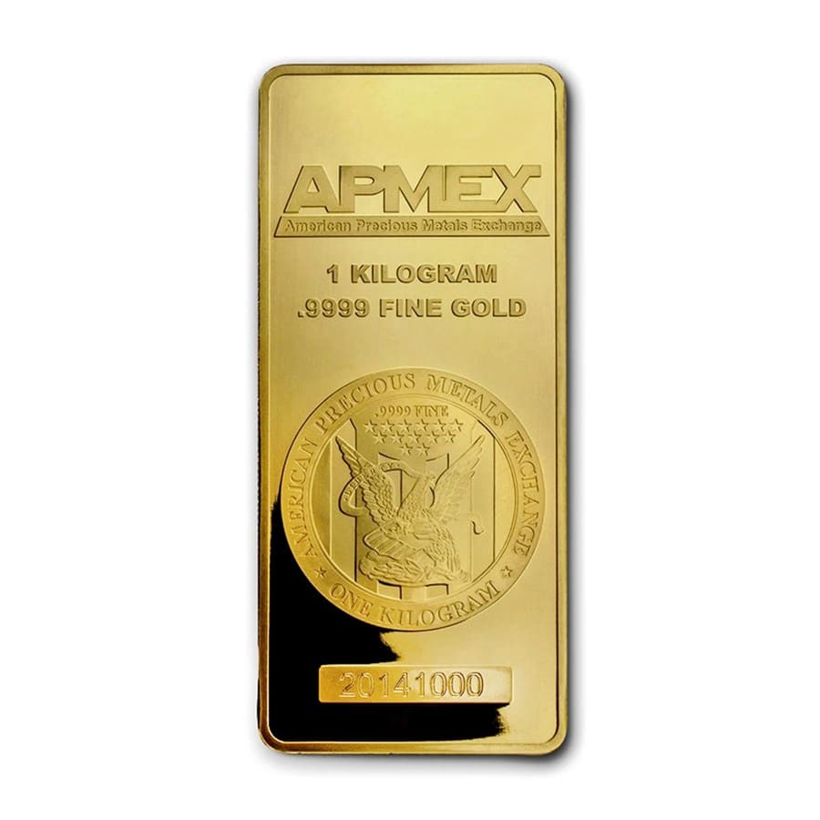 1 kilo Gold Bar - APMEX (In Capsule)