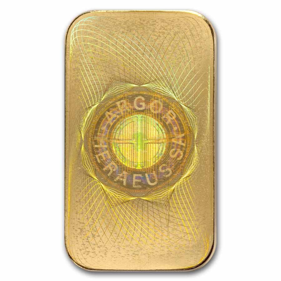 100 gram Gold Bar - Argor-Heraeus (In Assay)