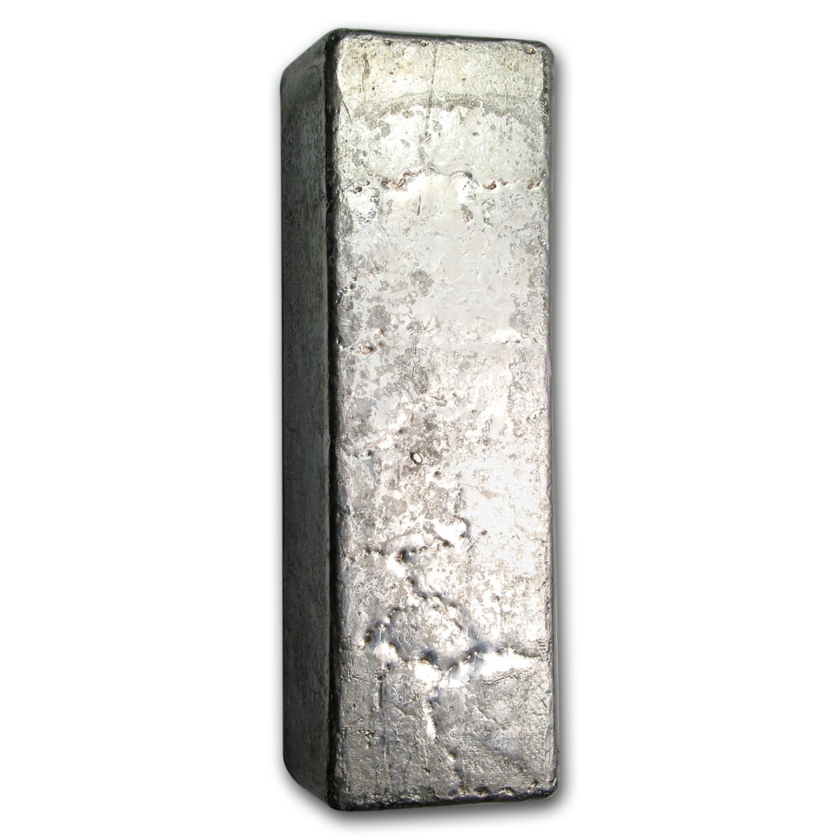 100 oz Silver Bar - Johnson Matthey & Mallory (Poured)