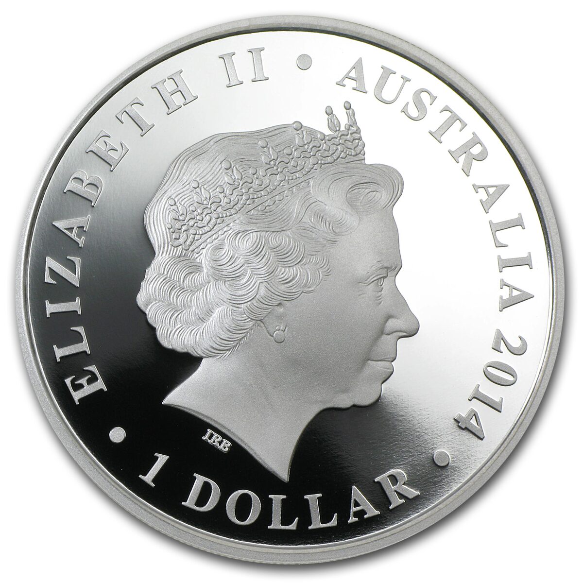 2014 Australia 1 oz Silver Megafauna Diprotodon Proof