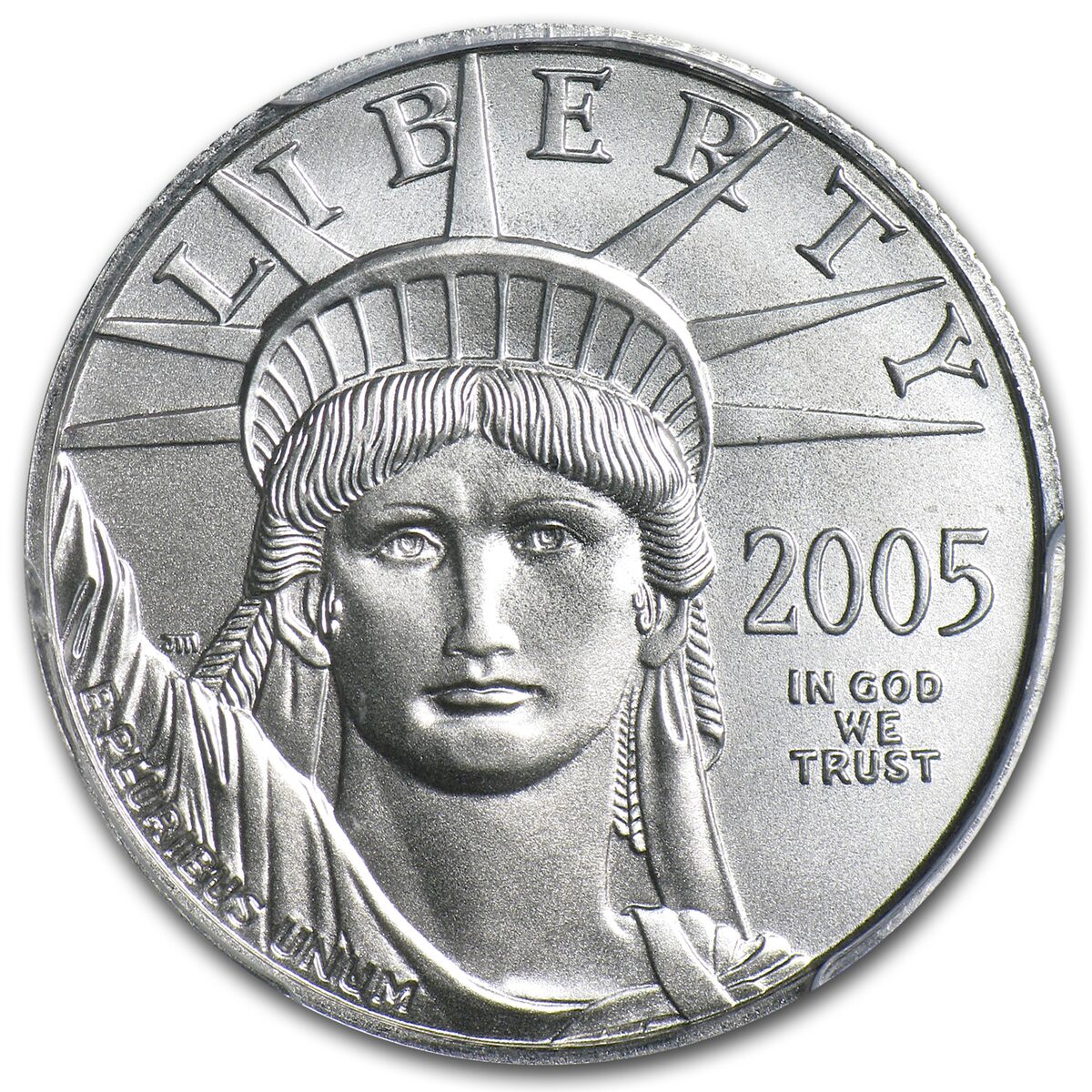2005 1/4 oz American Platinum Eagle MS-70 PCGS