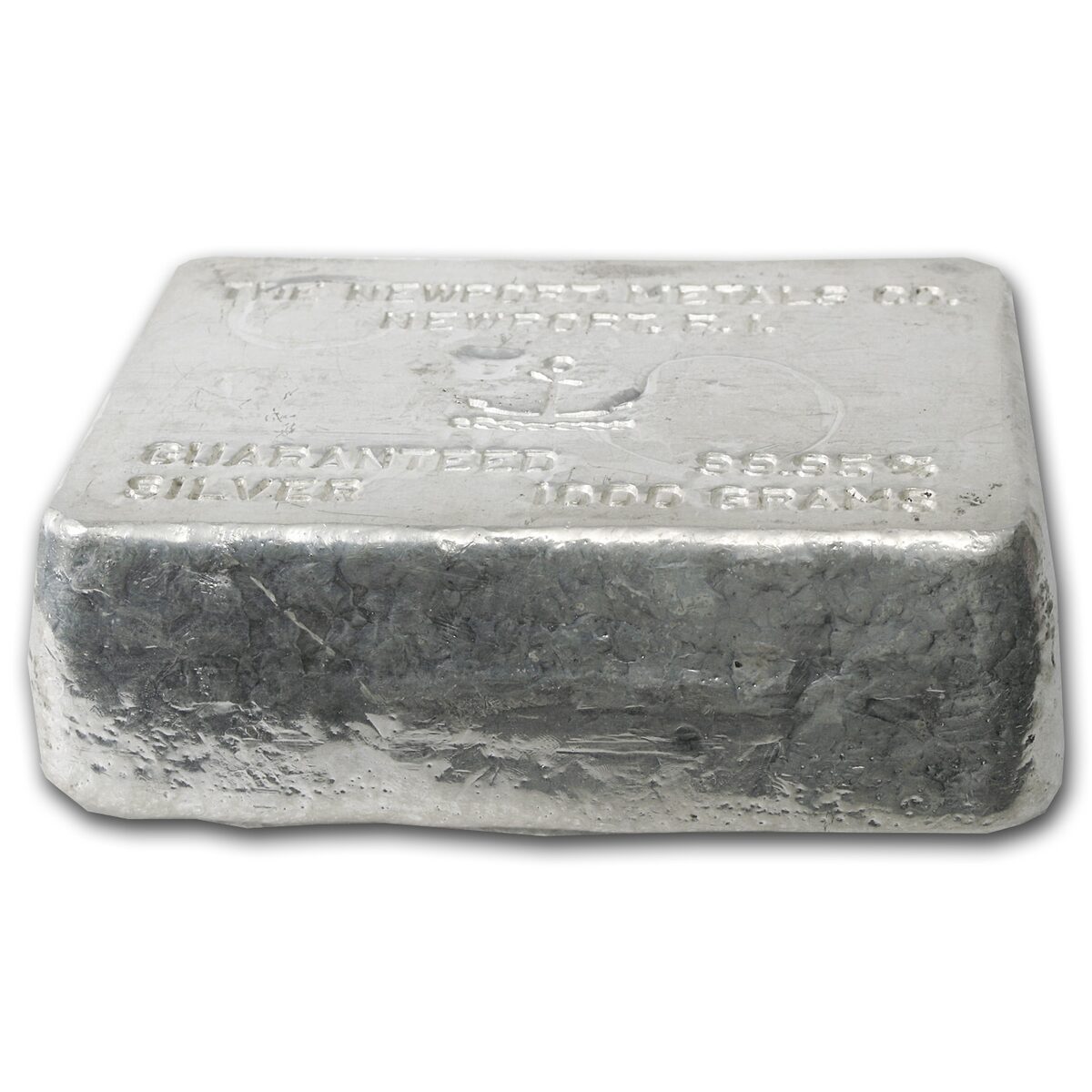 1 kilo Silver Bar - Newport Metals Co. (1000 Gram)