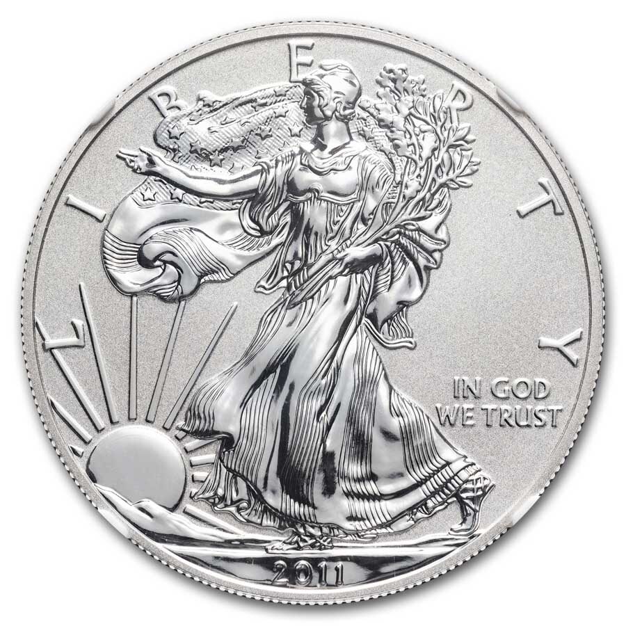 2011-P Reverse Proof American Silver Eagle PF-70 NGC