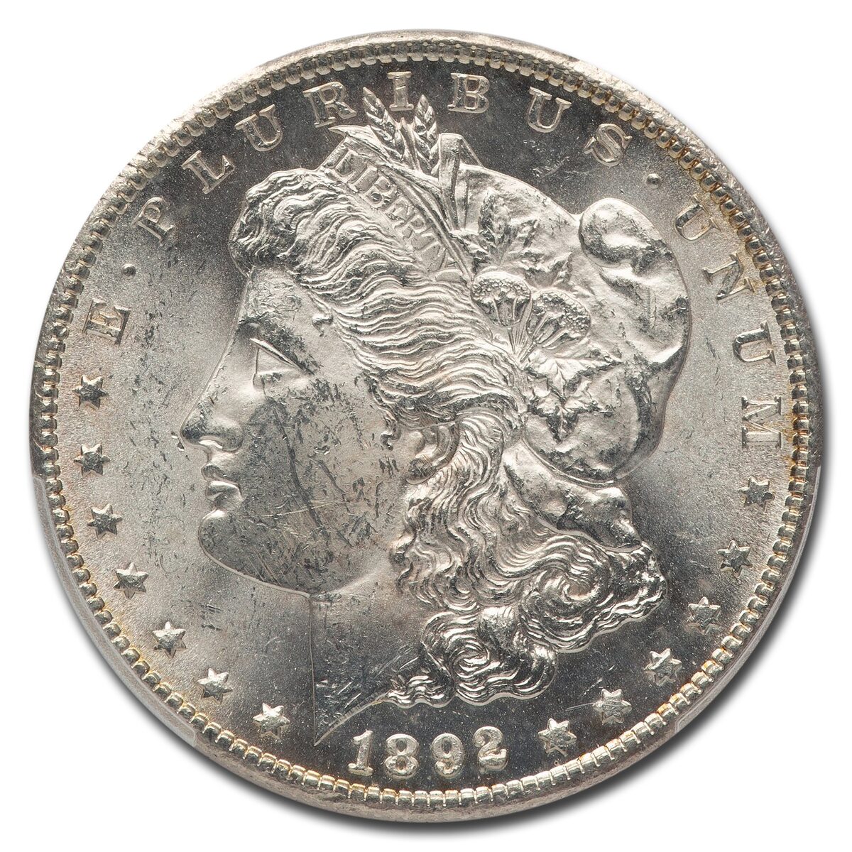 1892-CC Morgan Dollar MS-62 PCGS