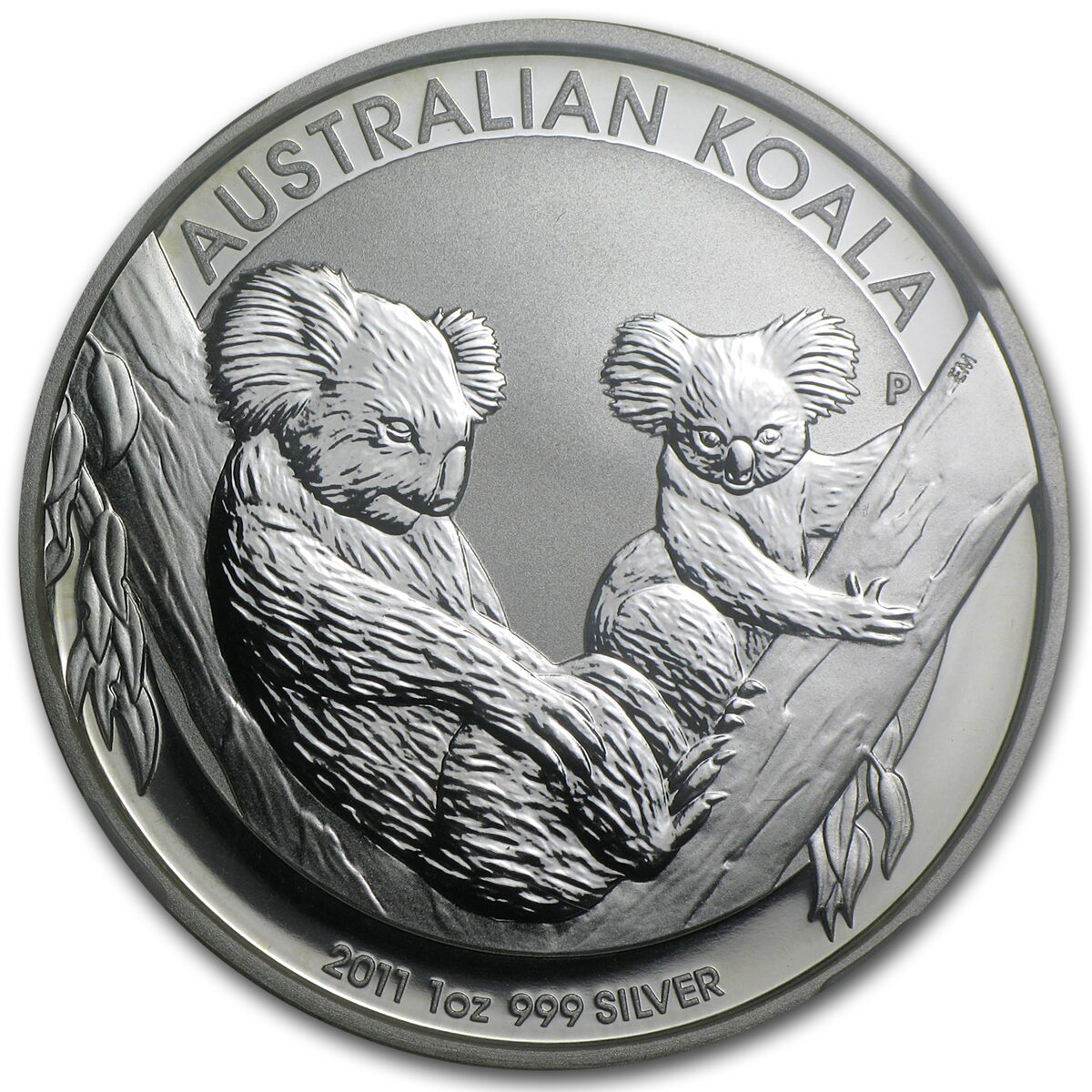 2011 Australia 1 oz Silver Koala MS-70 NGC (First of 20,000)