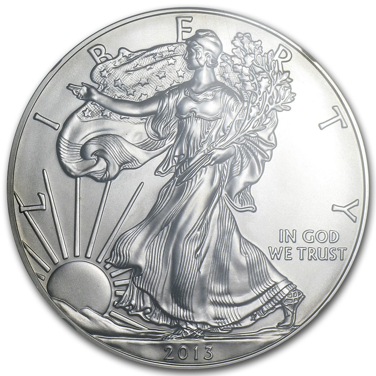 2013 (W) American Silver Eagle MS-70 NGC