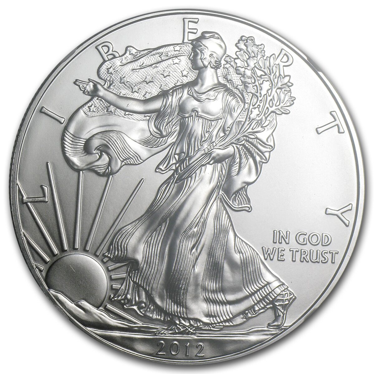 2012 (W) American Silver Eagle MS-69 NGC