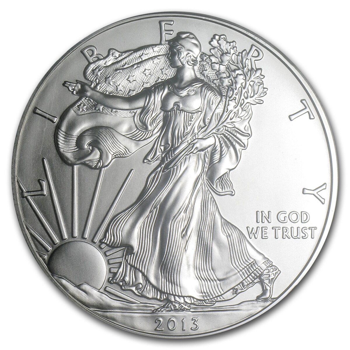 2013 (W) Silver Eagle MS-69 NGC (ER, West Point Star Label)