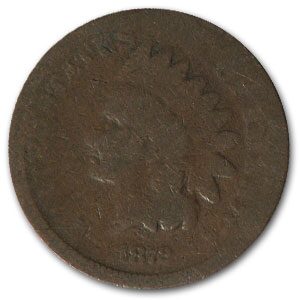 1872 Indian Head Cent AG