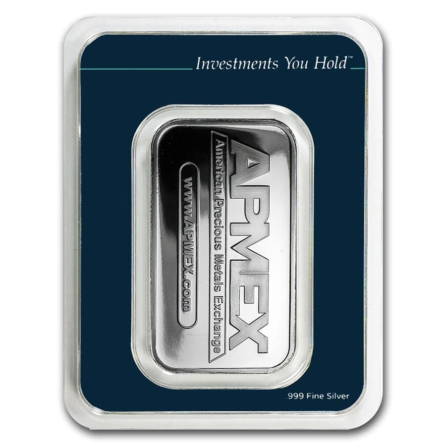 1 oz Silver Bar - APMEX (TEP)