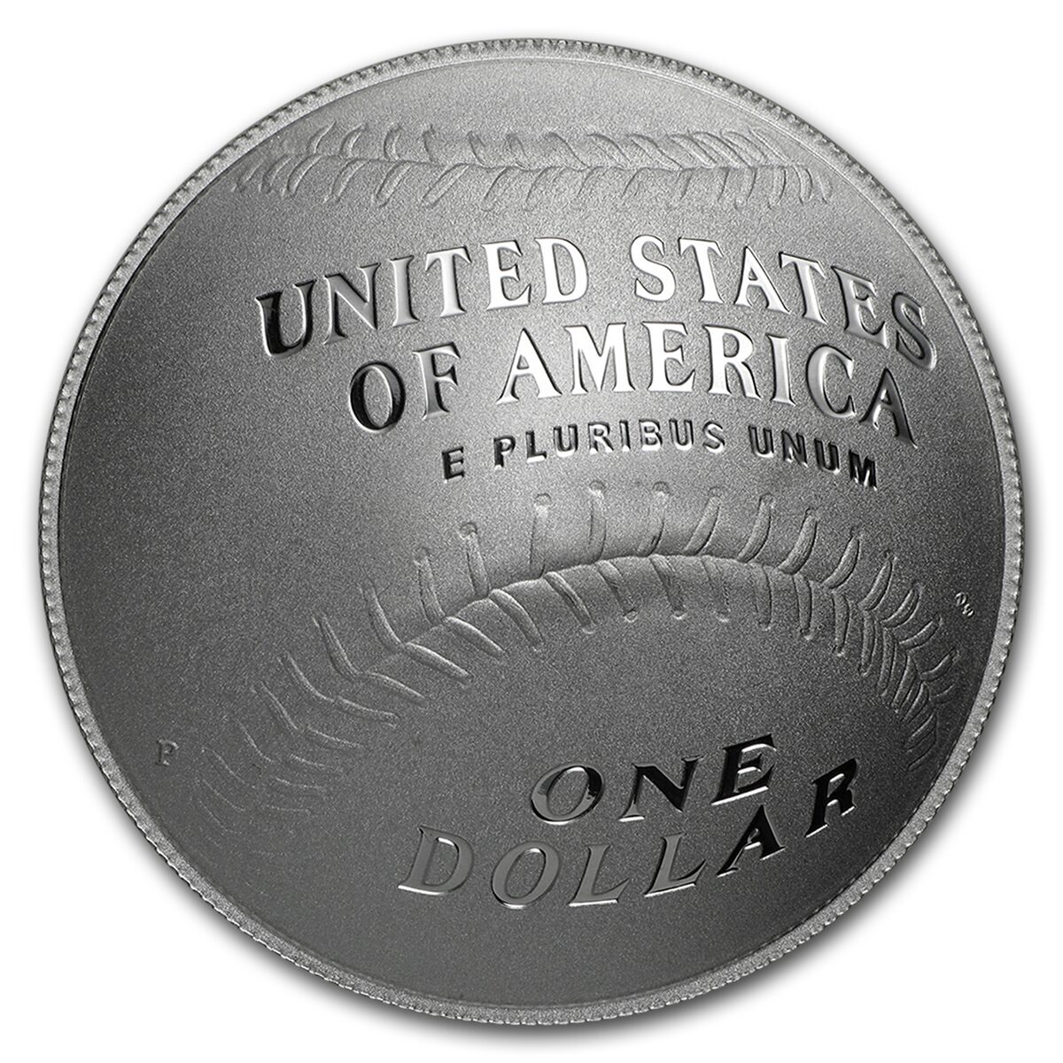 2014-P Baseball HOF $1 Silver Commem Proof (w/Box & COA)