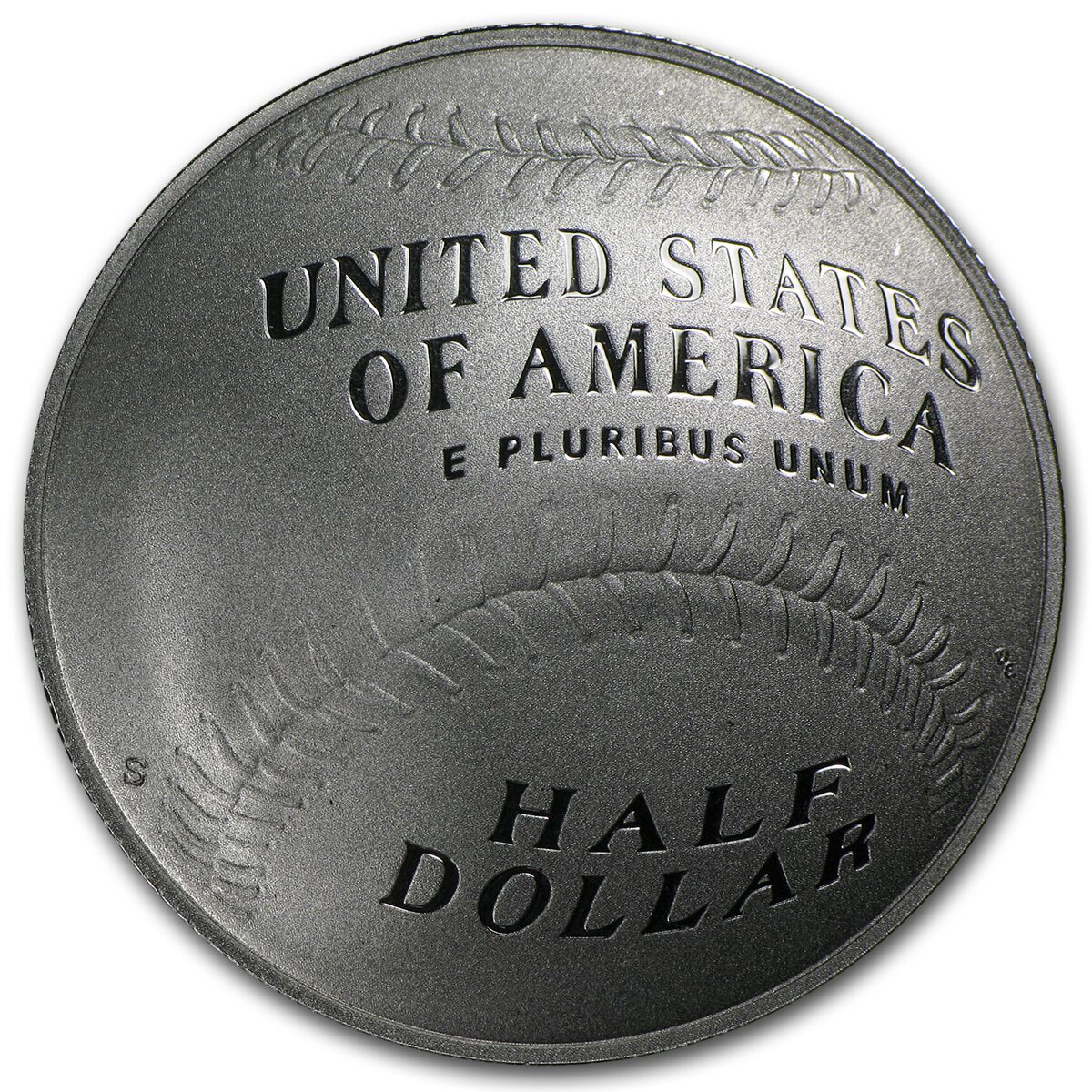 2014-S Baseball HOF 1/2 Dollar Clad Commem Proof (w/Box & COA)