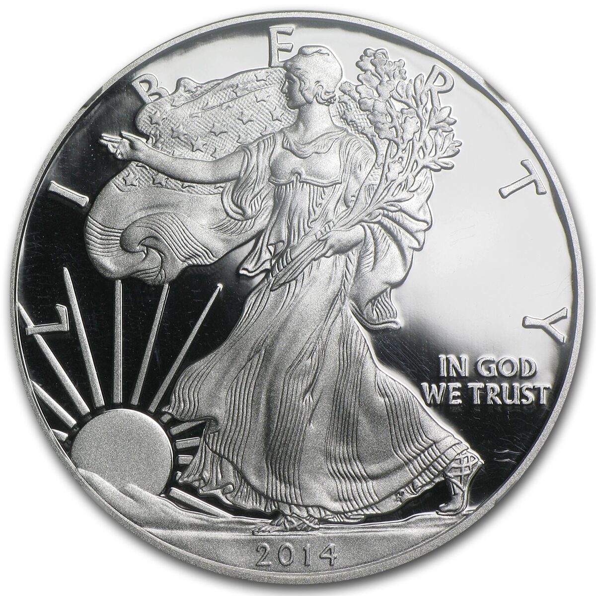 2014-W Proof American Silver Eagle PF-70 NGC