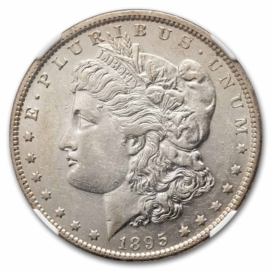 1895-O Morgan Dollar AU-55 NGC