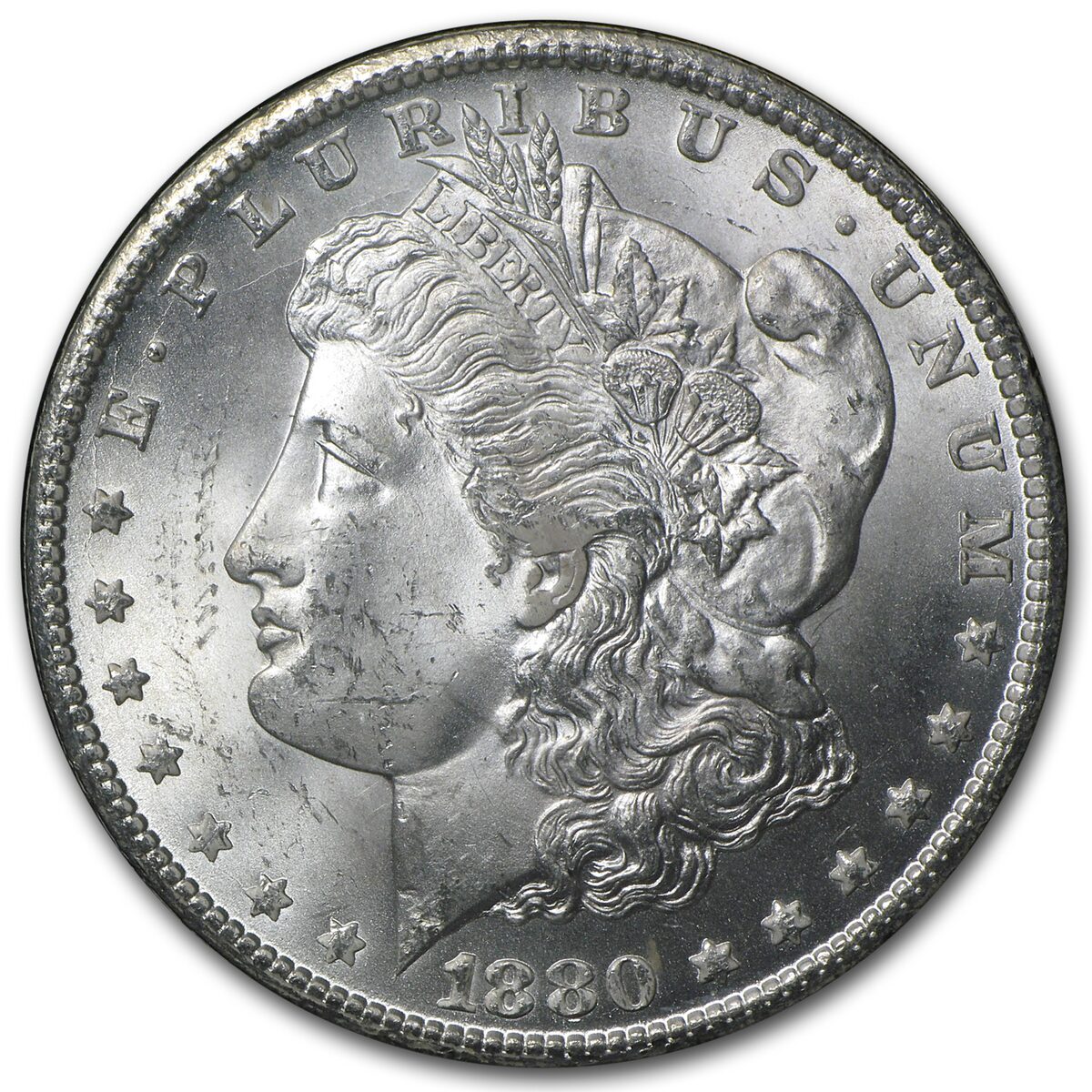 1880-CC Morgan Dollar MS-64 PCGS (GSA)