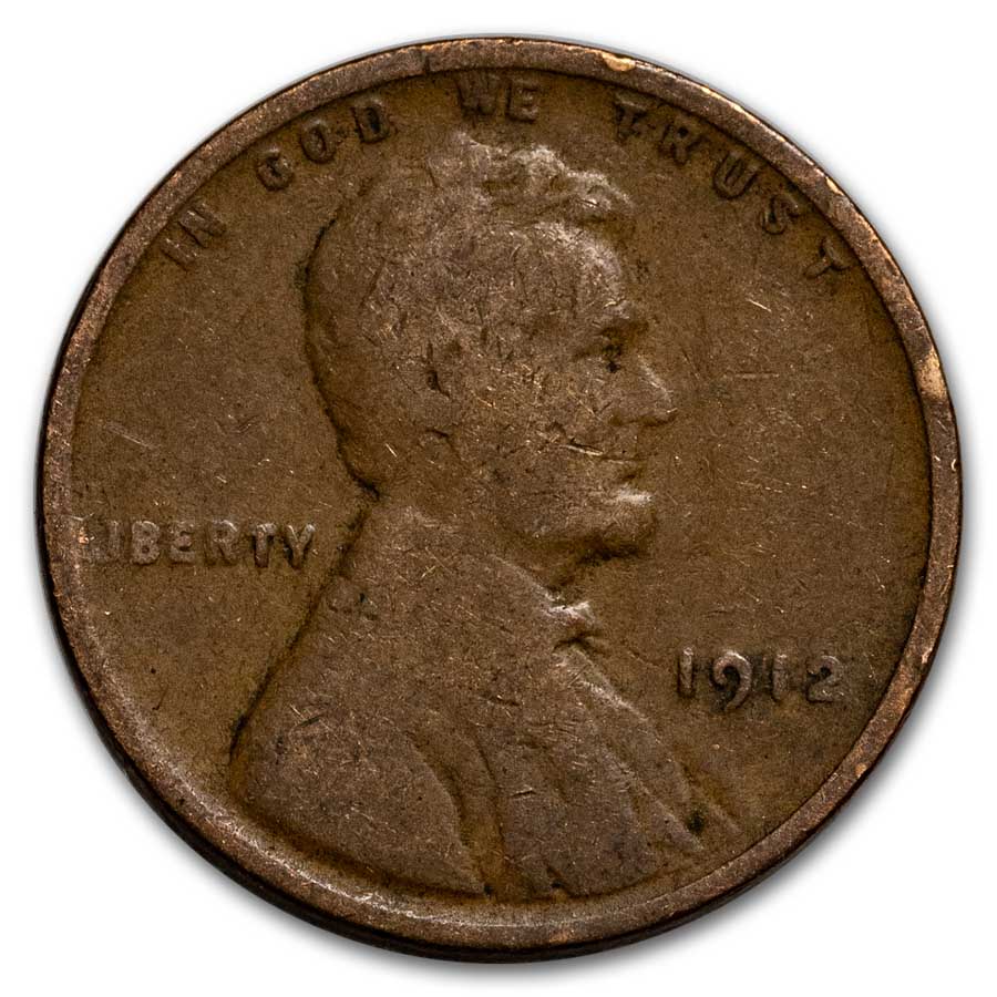 1912 Lincoln Cent Good/Fine