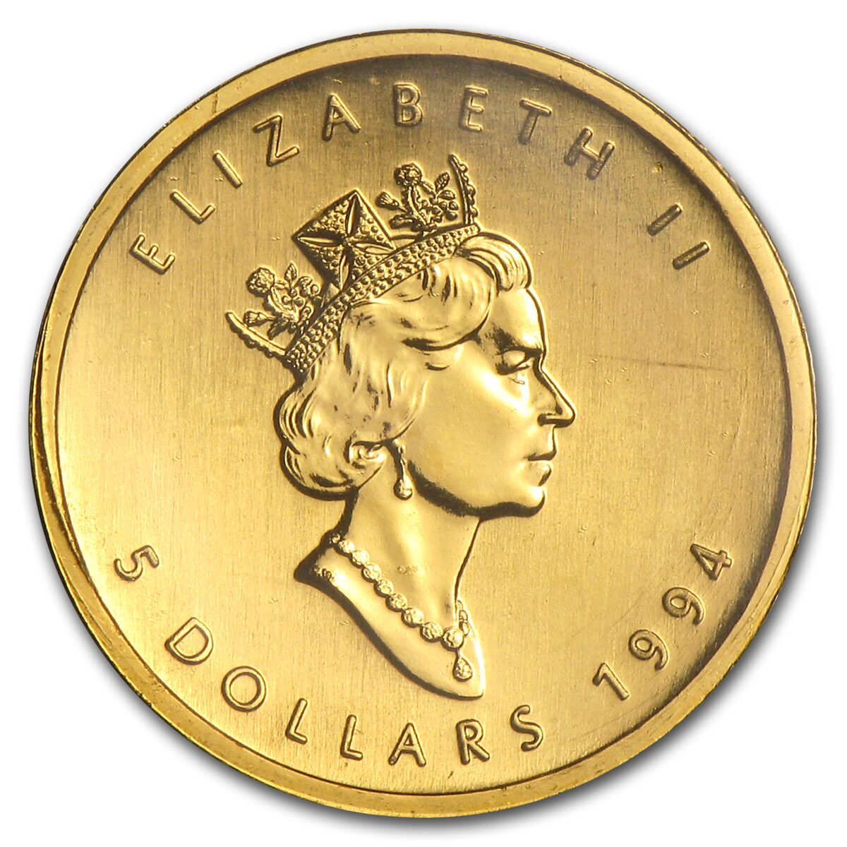 1994 Canada 1/10 oz Gold Maple Leaf BU