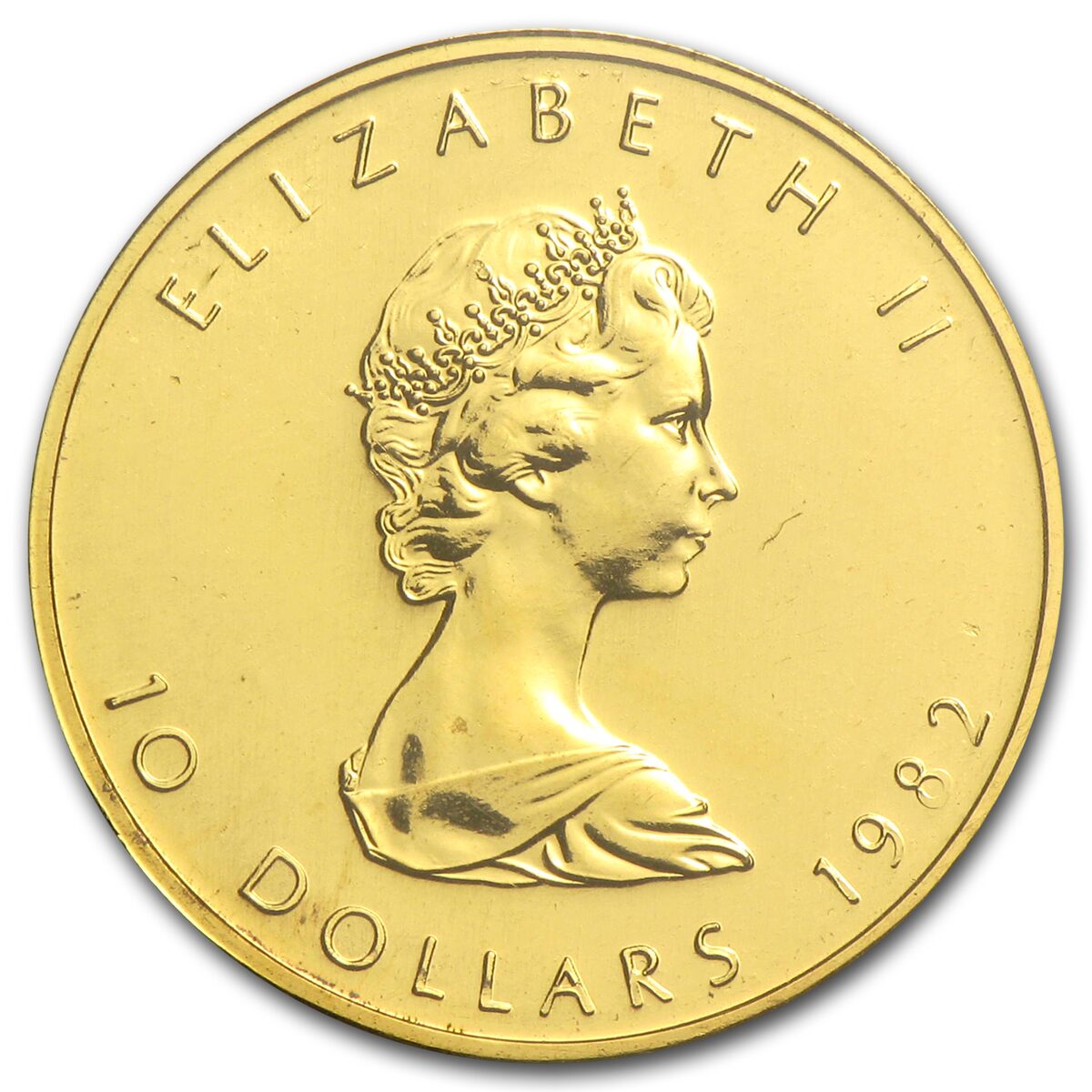 1982 Canada 1/4 oz Gold Maple Leaf BU
