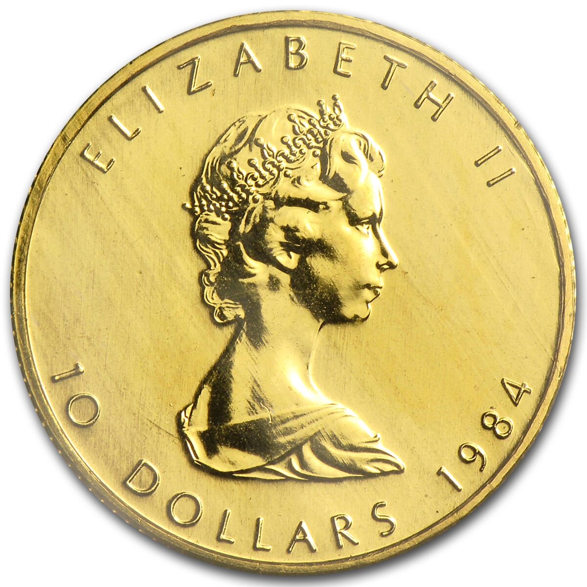 1984 Canada 1/4 oz Gold Maple Leaf BU