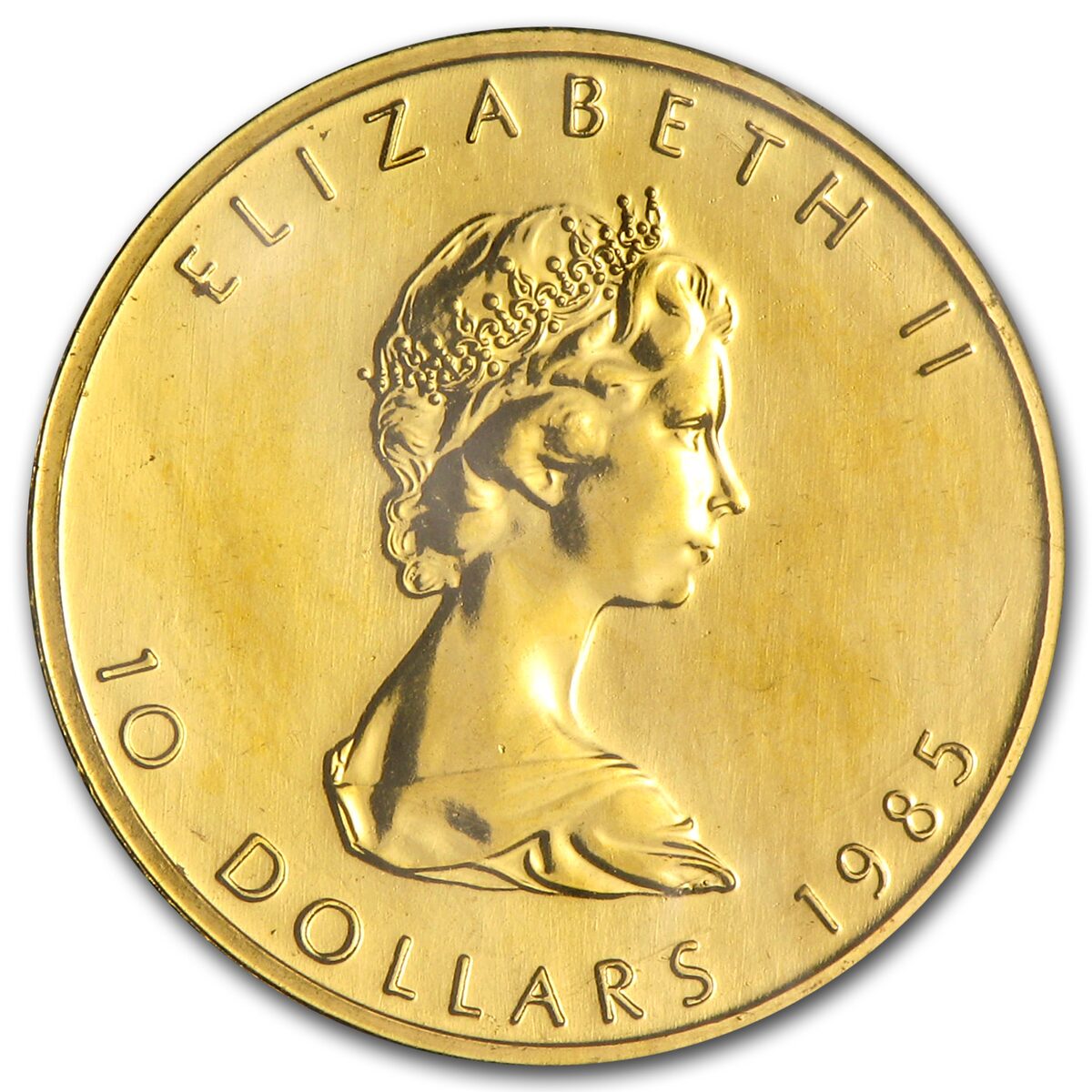 1985 Canada 1/4 oz Gold Maple Leaf BU