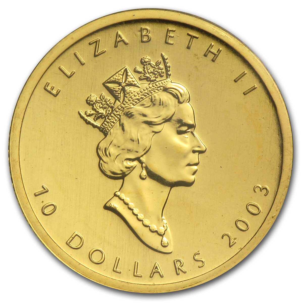 2003 Canada 1/4 oz Gold Maple Leaf BU