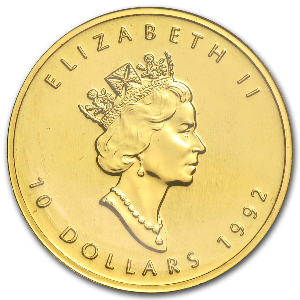 1992 Canada 1/4 oz Gold Maple Leaf BU