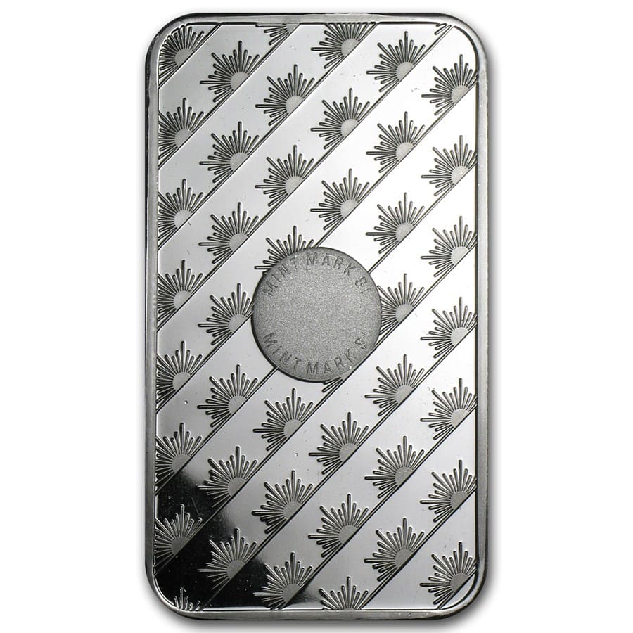 5 oz Silver Bar - Sunshine (Mint Mark SI)