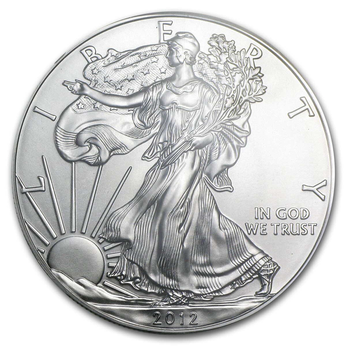 2012 (W) American Silver Eagle MS-70 NGC