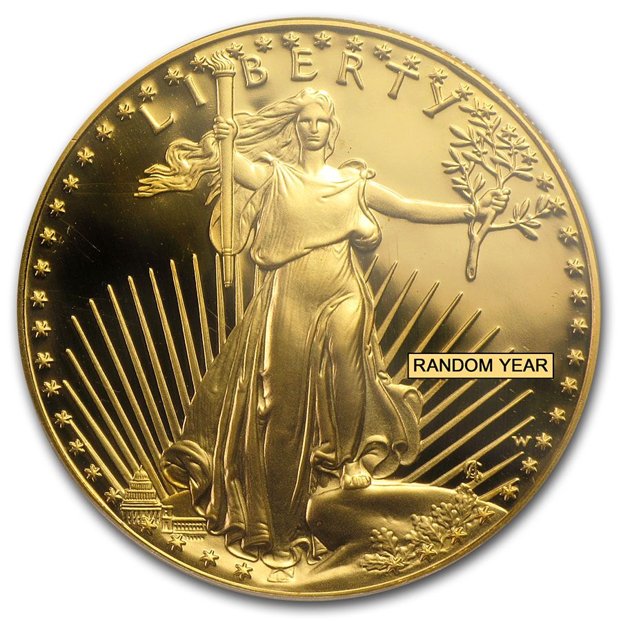 1 oz Proof American Gold Eagle PR-69 PCGS (Random Year)