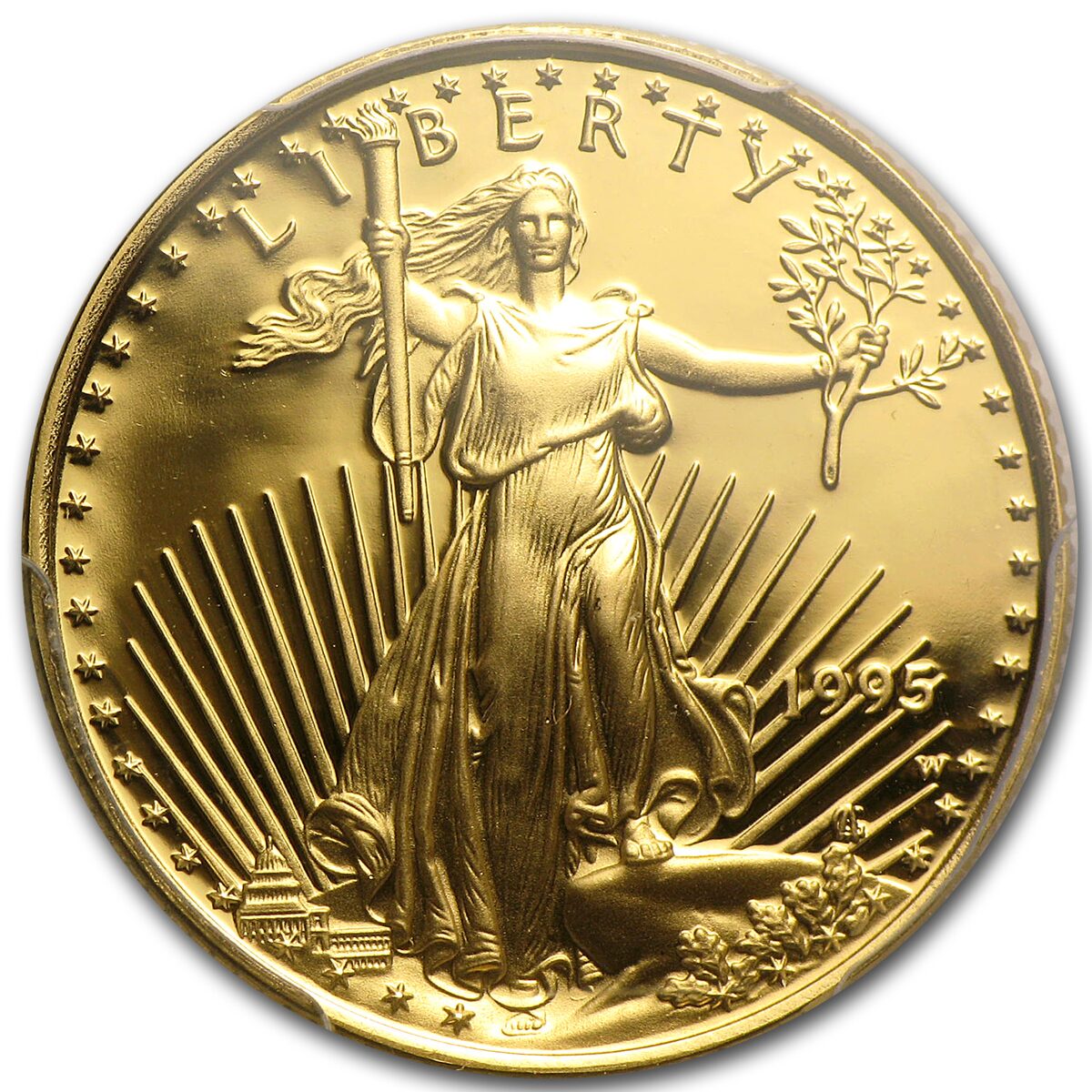1/4 oz Proof American Gold Eagle PR-69 PCGS (Random Year)